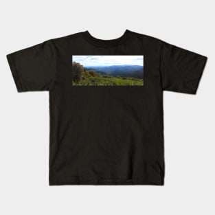 Shenandoah National Park Panorama Kids T-Shirt